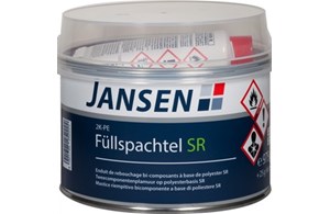 Jansen 2K-PE Füllspachtel SR grau